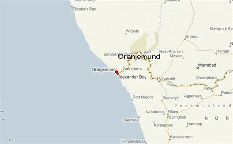 where is oranjemund located